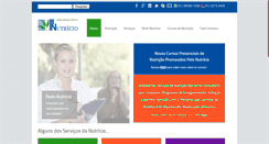 Desktop Screenshot of nutricio.com.br